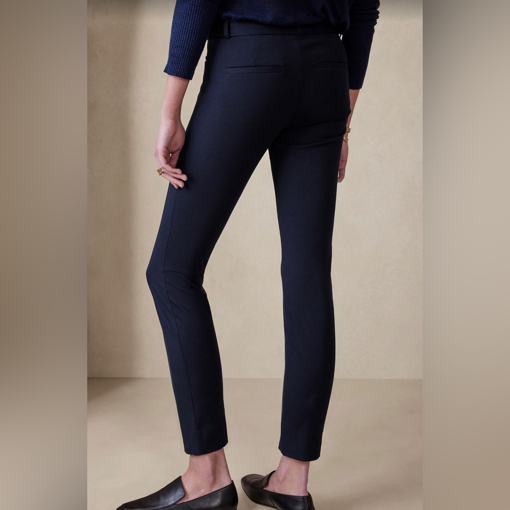 Banana Republic Sloan navy ankle pant - 14 - worn once
